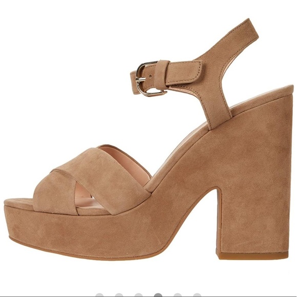 Kate Spade | Grace Platform Sandals Roasted Almond - Picture 6 of 12
